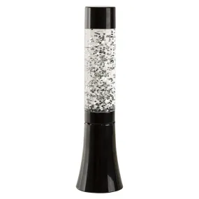 Glitter Lamp Cylinder Black