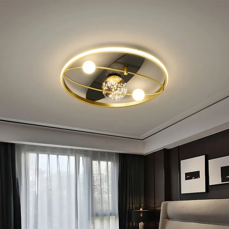 Gypsophila Bedroom Chandeliers Nordic Modern Minimalist Atmosphere Luxury Study Living Room Light Recessed Led Ceiling Lights