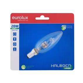 Halogen Candle E14 28w WW Blister