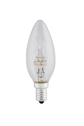 Halogen Candle E14 42w WW Twin Pack