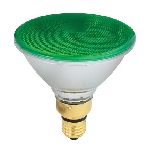 Halogen PAR38 E27 80w Green