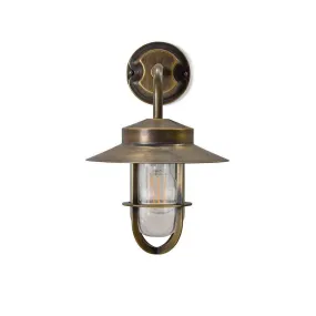 Hanwell Wall Light | Antique Brass