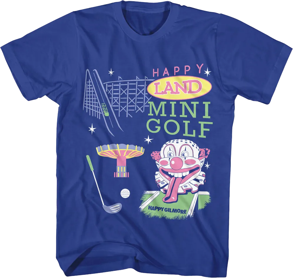 Happy Land Mini Golf Happy Gilmore T-Shirt