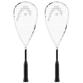 Head Graphene 360  Speed 135 Slimbody Squash Racket Double Pack