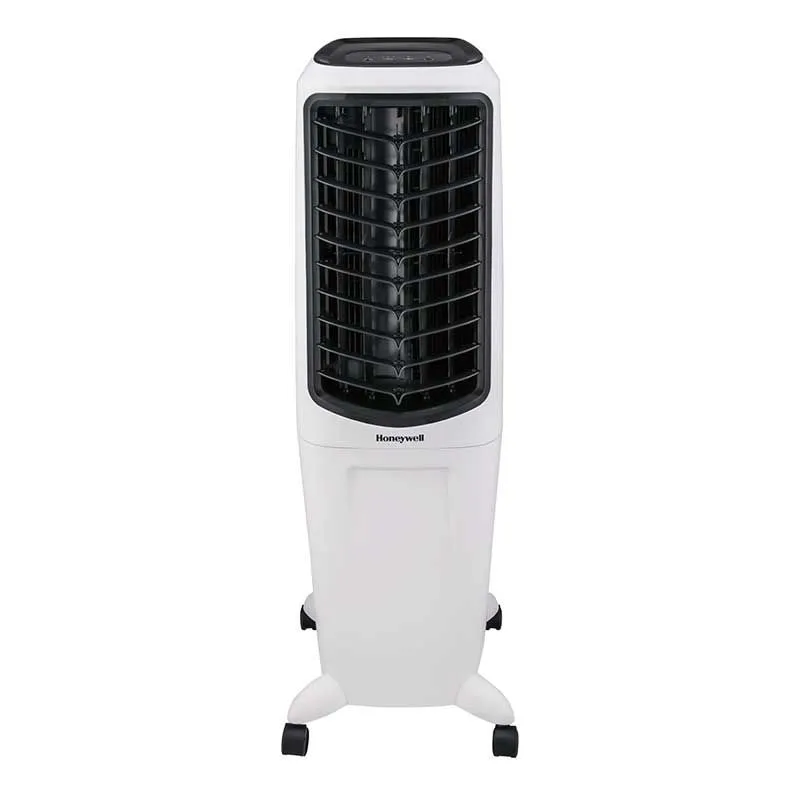 Honeywell 470 CFM Indoor Evaporative Air Cooler (Swamp Cooler) with Remote Control in White - White