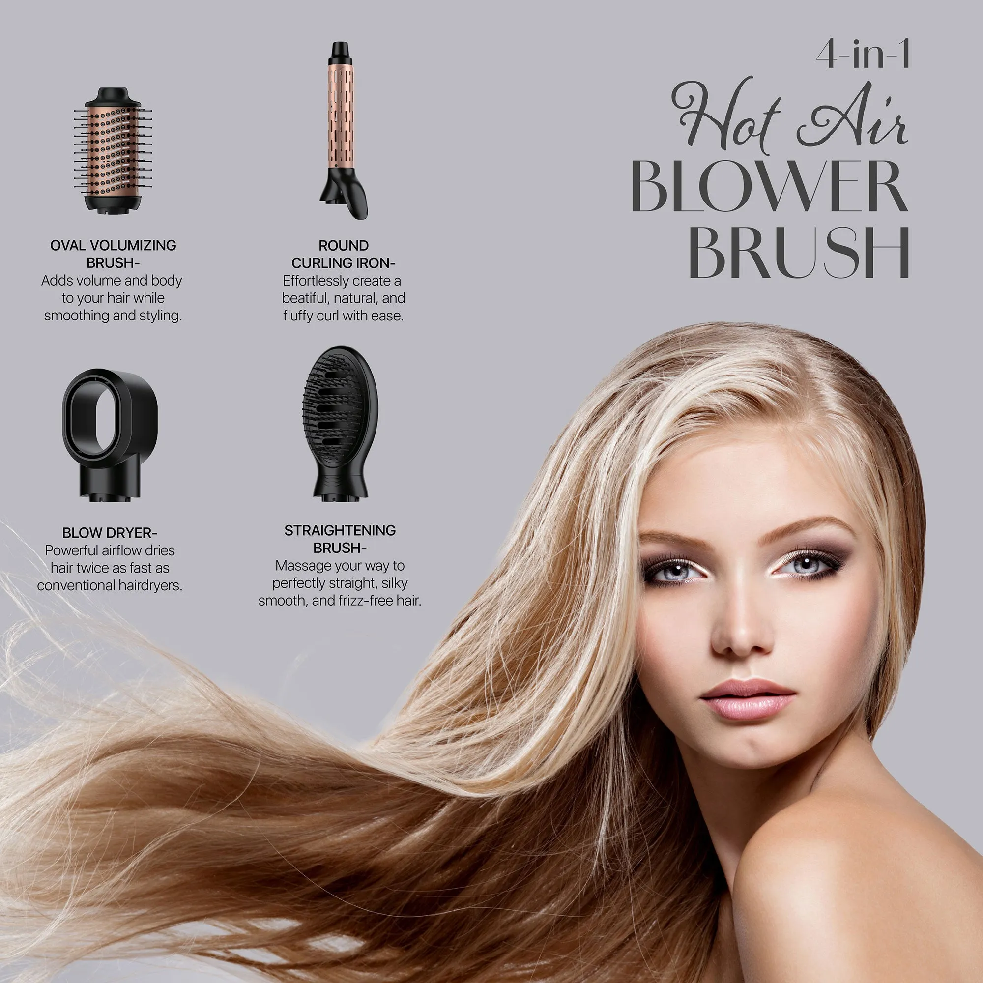 Hot Air Blower Brush: Your All-in-One Hair Styling Solution