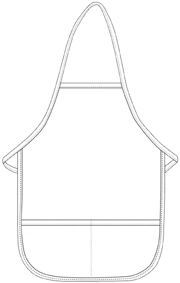 Hunter Kid's Bib Apron (2 Pockets)