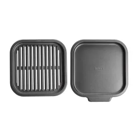 Instant Pot Black Steel Fryer Grill Pan