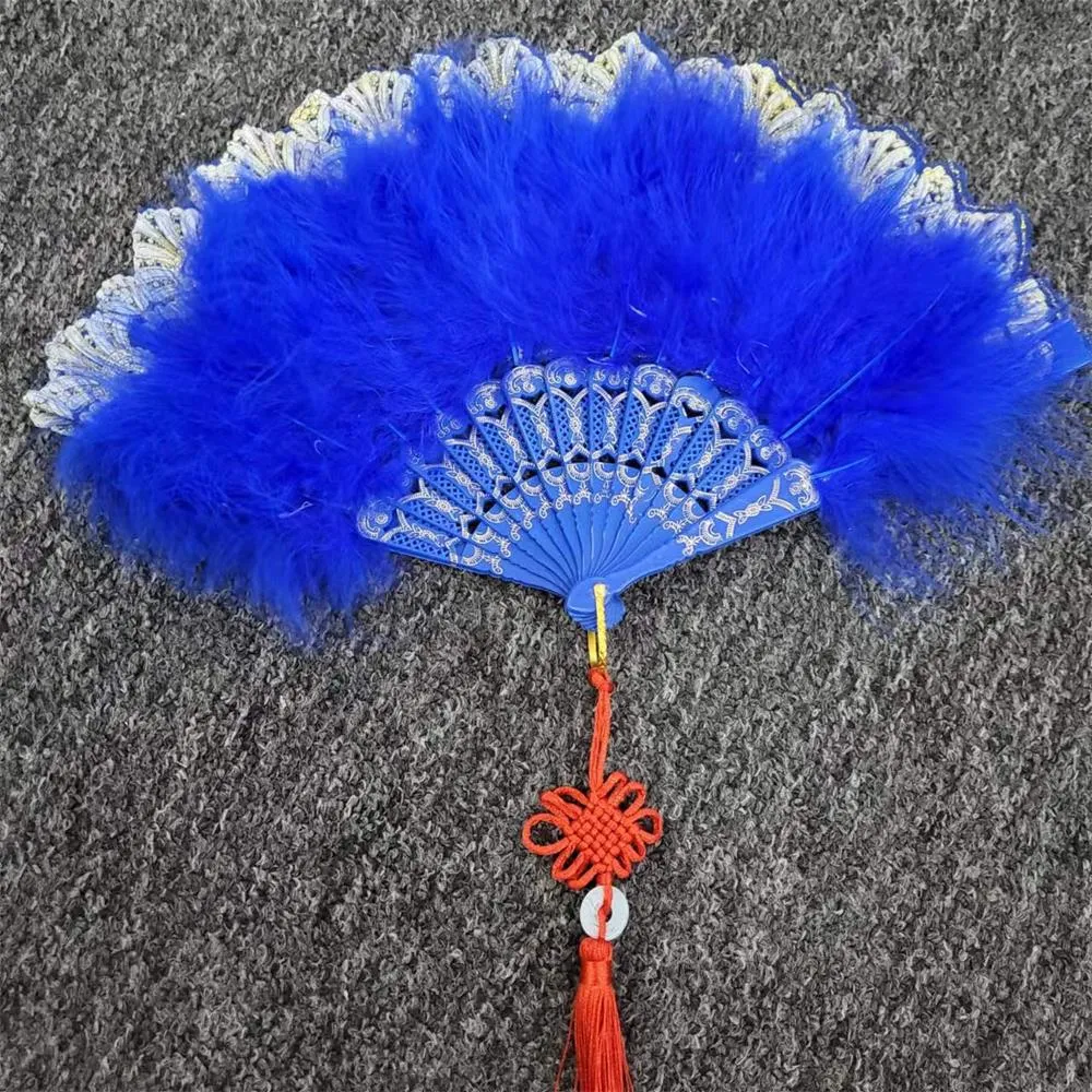 Japanese Folding Feather Hand Fan