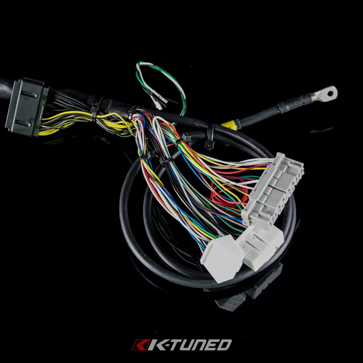 K-Tuned Street-Grade w/Standard Heat-Shrink Loom - OEM Routing - Standard (No Power Wire) - KTH-404-ENG