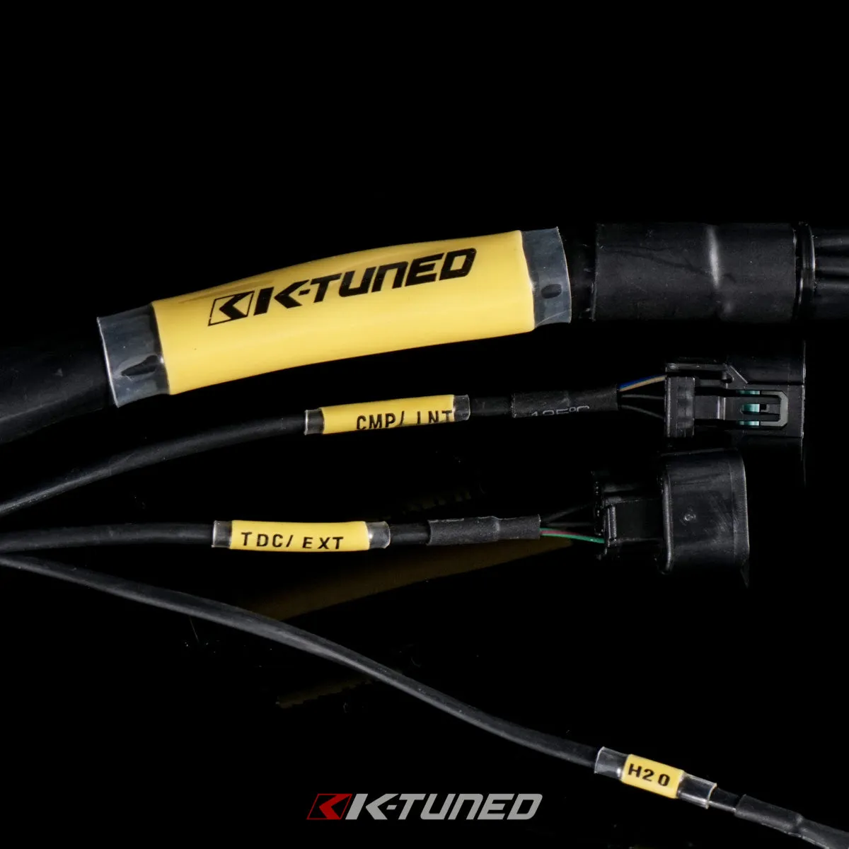 K-Tuned Street-Grade w/Standard Heat-Shrink Loom - OEM Routing - Standard (No Power Wire) - KTH-404-ENG