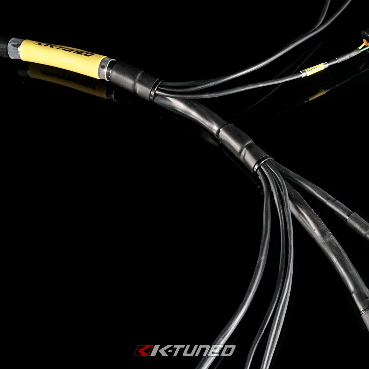 K-Tuned Street-Grade w/Standard Heat-Shrink Loom - OEM Routing - Standard (No Power Wire) - KTH-404-ENG