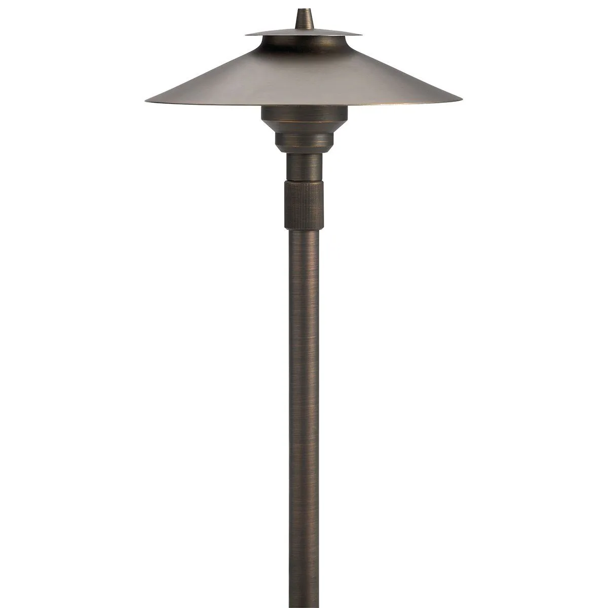 Kichler 12V Brass 30" Large Adjustable Height Path Light CBR