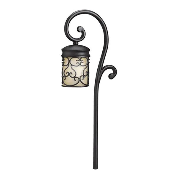 Kichler - 15426BKT - 12V Ameria Path & Spread Light, Textured Black