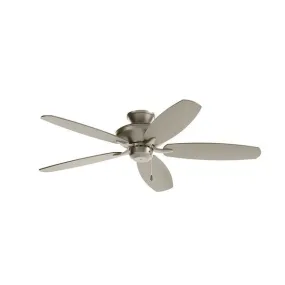 Kichler 330165NI 52" Renew Patio Ceiling Fan Brushed Nickel