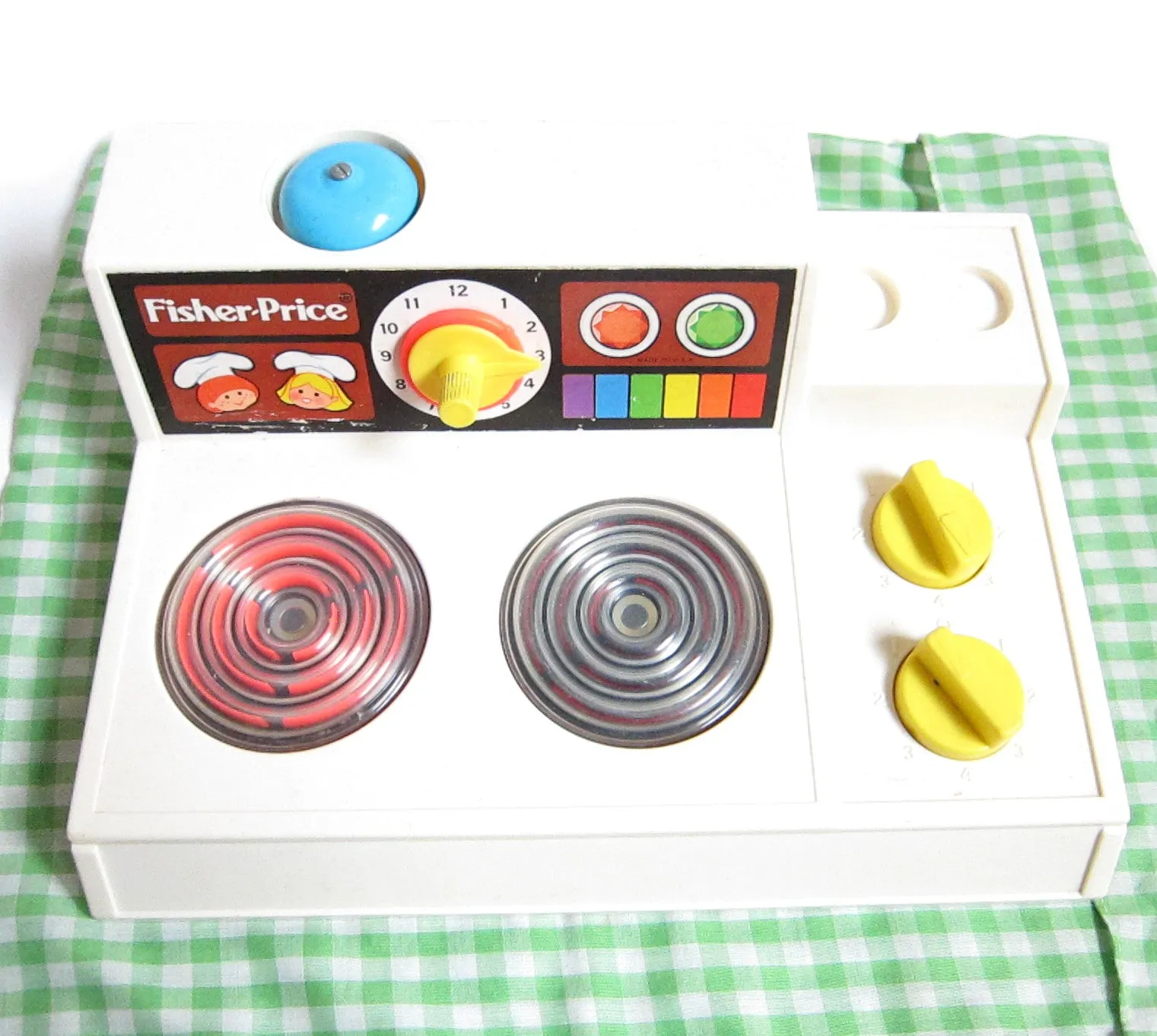 Kitchen Set with Magic Burner Stove Vintage 1978 Fisher-Price Toys