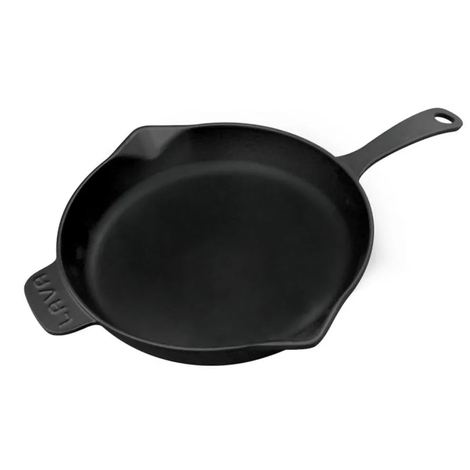 LAVA CAST IRON ROUND FRYING PAN - 28 CM