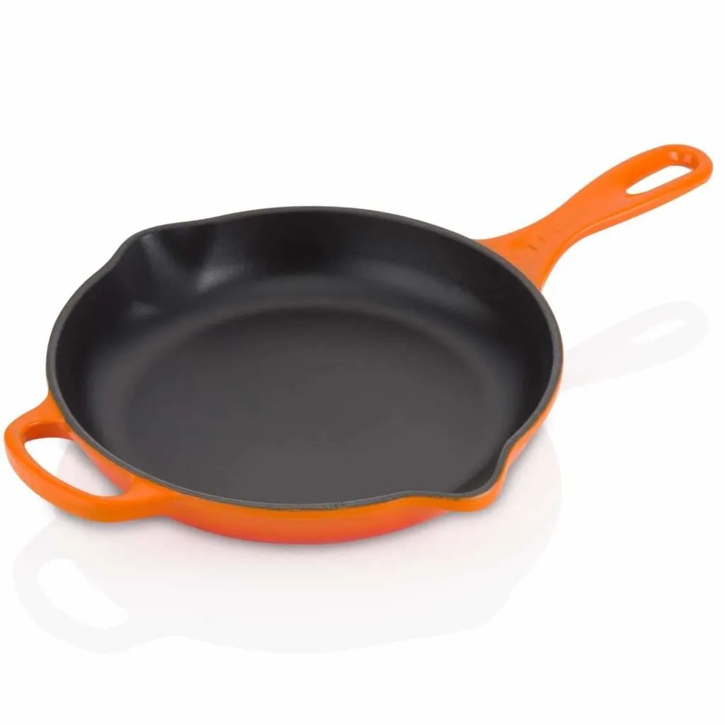 Le Creuset Signature Cast Iron Frying Pan with Metal Handle