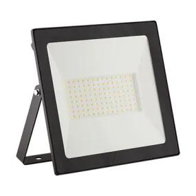 LED 100w Floodlight 4000K Black