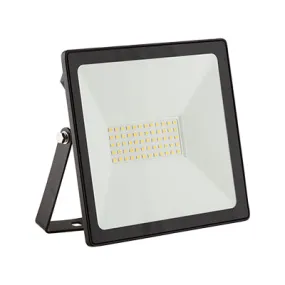 LED 50w Floodlight Black 4000K