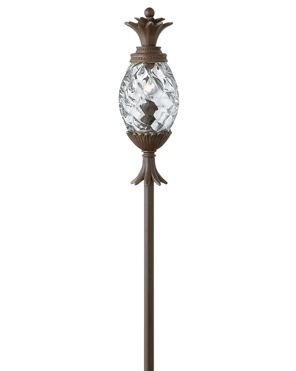 LED Path Light from the Plantation Path Collection in Copper Bronze Finish by Hinkley