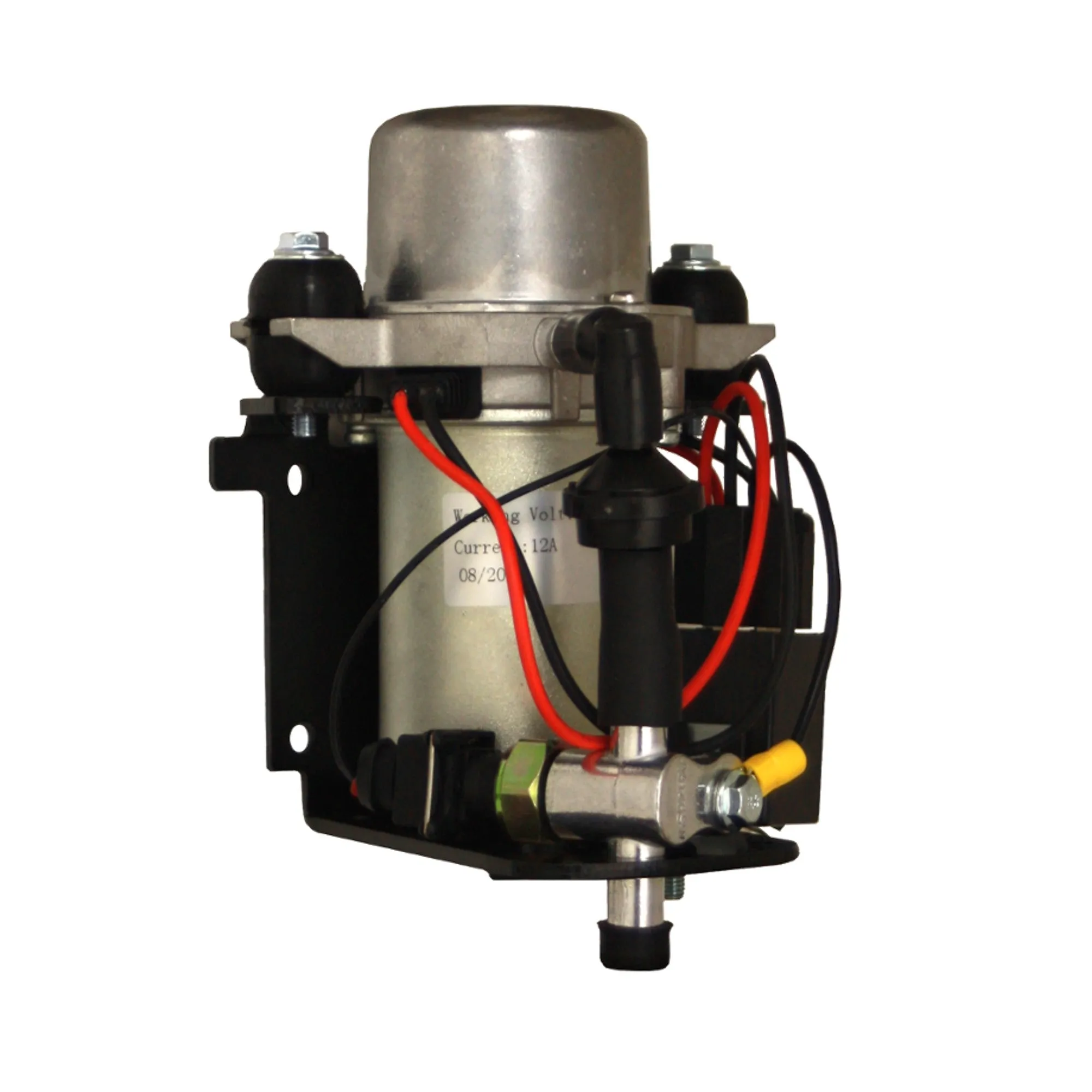 Leed Black Bandit Vacuum Pump - Electric - 12V - Hardware/Hose/Wiring Included - Black Housing