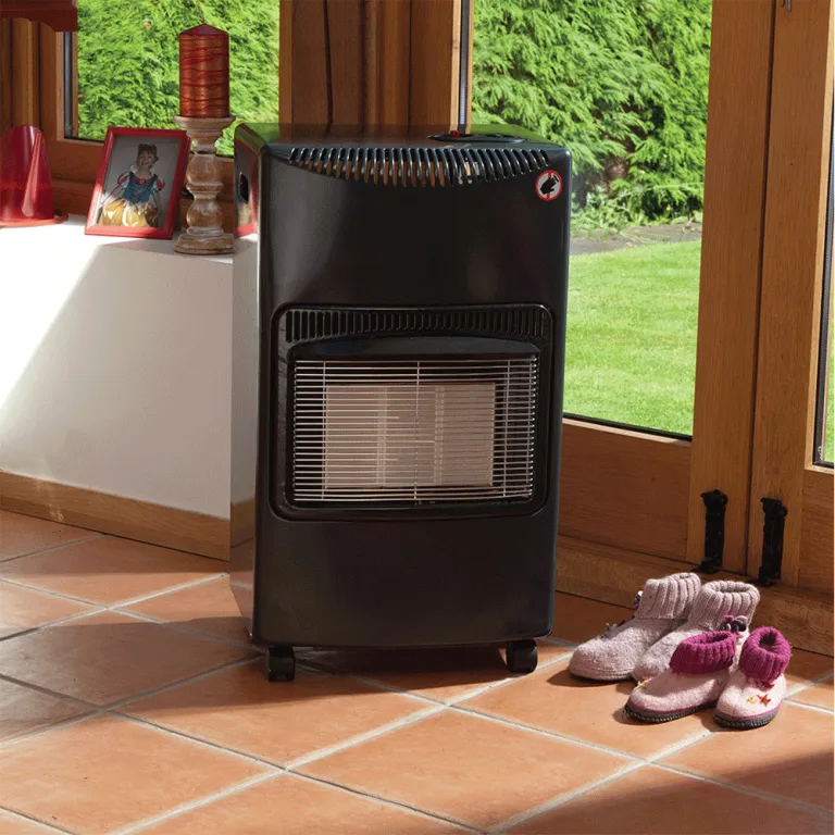 LIFESTYLE GREY SEASONS WARMTH INDOOR HEATER 505-116