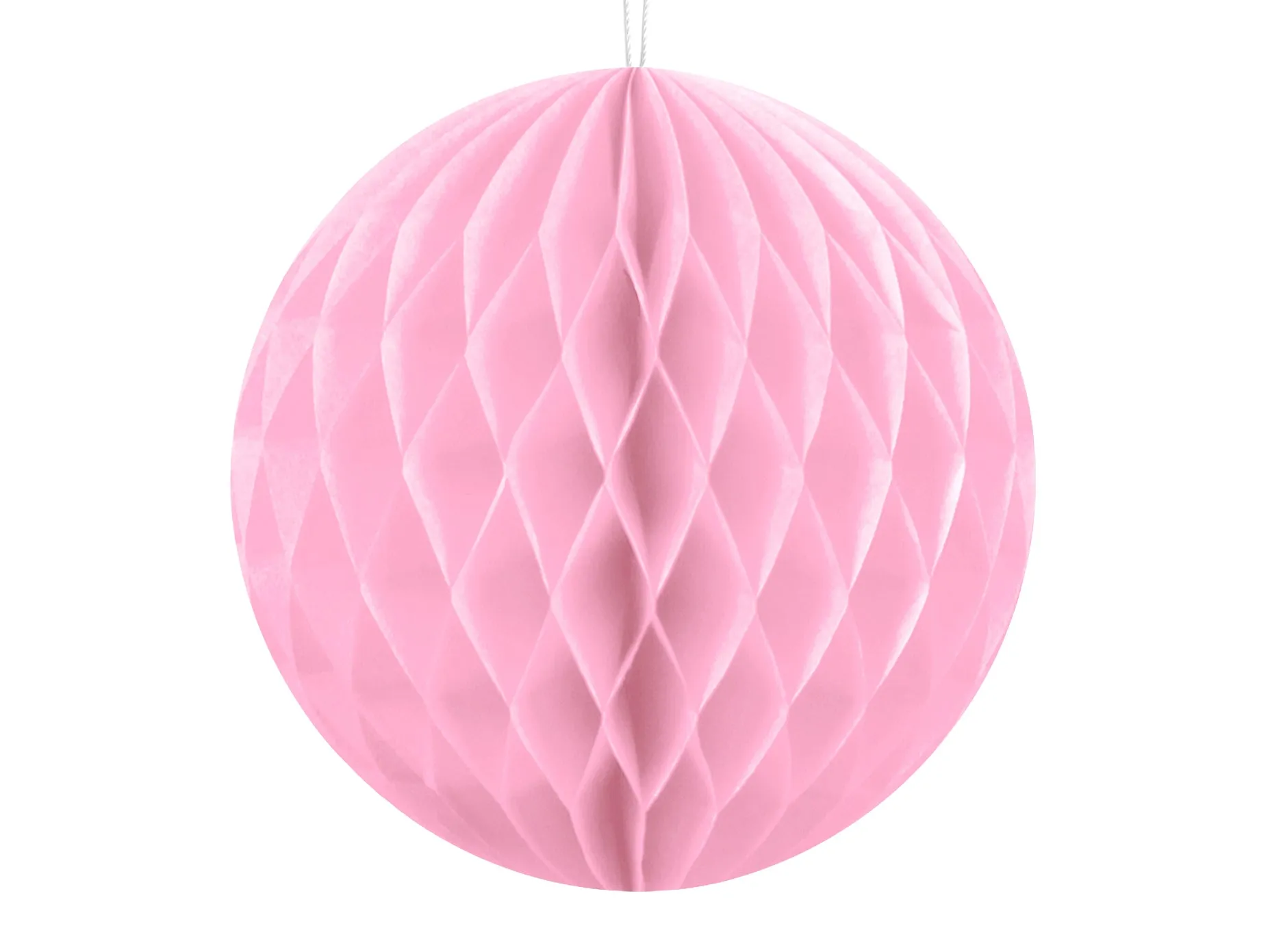 Light Pink Honeycomb Ball Party Decoration 10cm