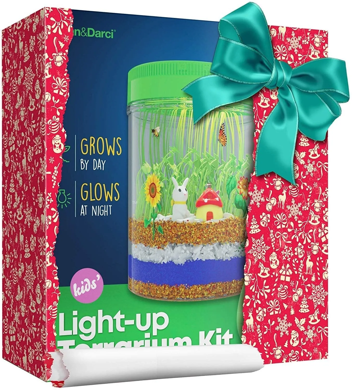 LIGHT-UP TERRARIUM KIT FOR KIDS by Surreal Brands