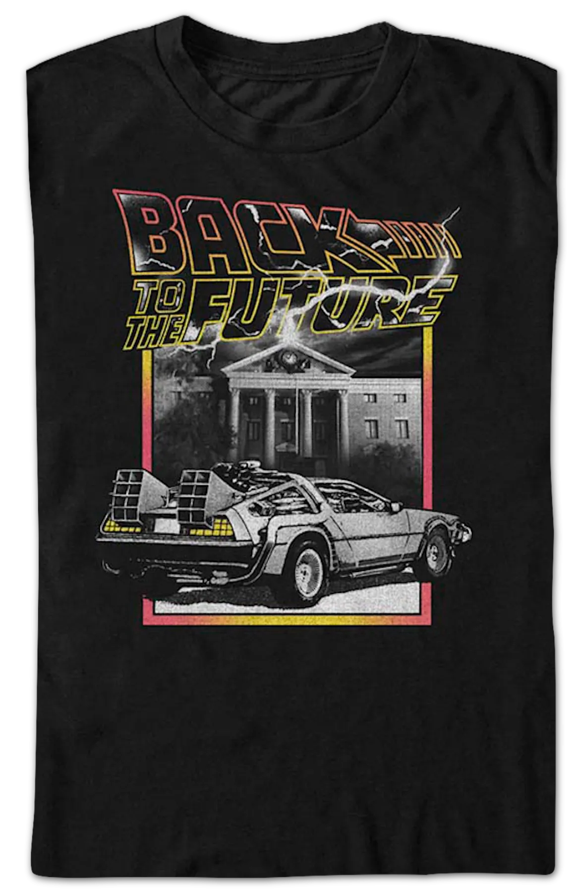 Lightning Logo Back To The Future T-Shirt