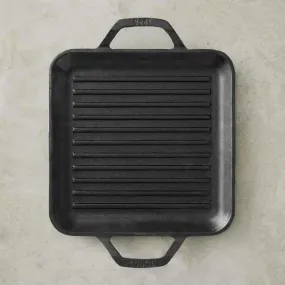 Lodge 11 Inch Square Grill With Double Handles