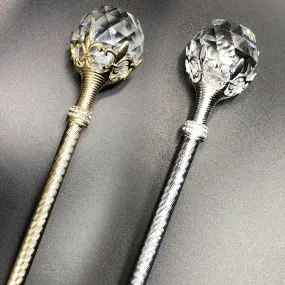 Magic Crystal Stone Scepter for Fairy Princess Quinceanera