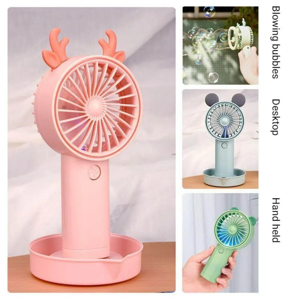 Magic Fan USB Automatic Bubble Blower Machine