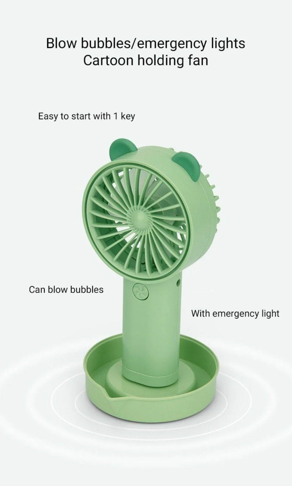 Magic Fan USB Automatic Bubble Blower Machine