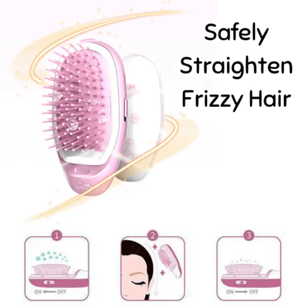 Magic Ion Rechargeable Electric Straightening Brush