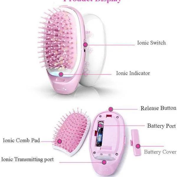 Magic Ion Rechargeable Electric Straightening Brush