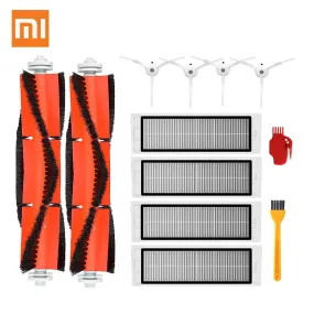 Main Brush HEPA Filter Side Brush Kits for Xiaomi MI 1S Robot Vacuum Cleaners Parts Accessories for Roborock S50 S5 S6