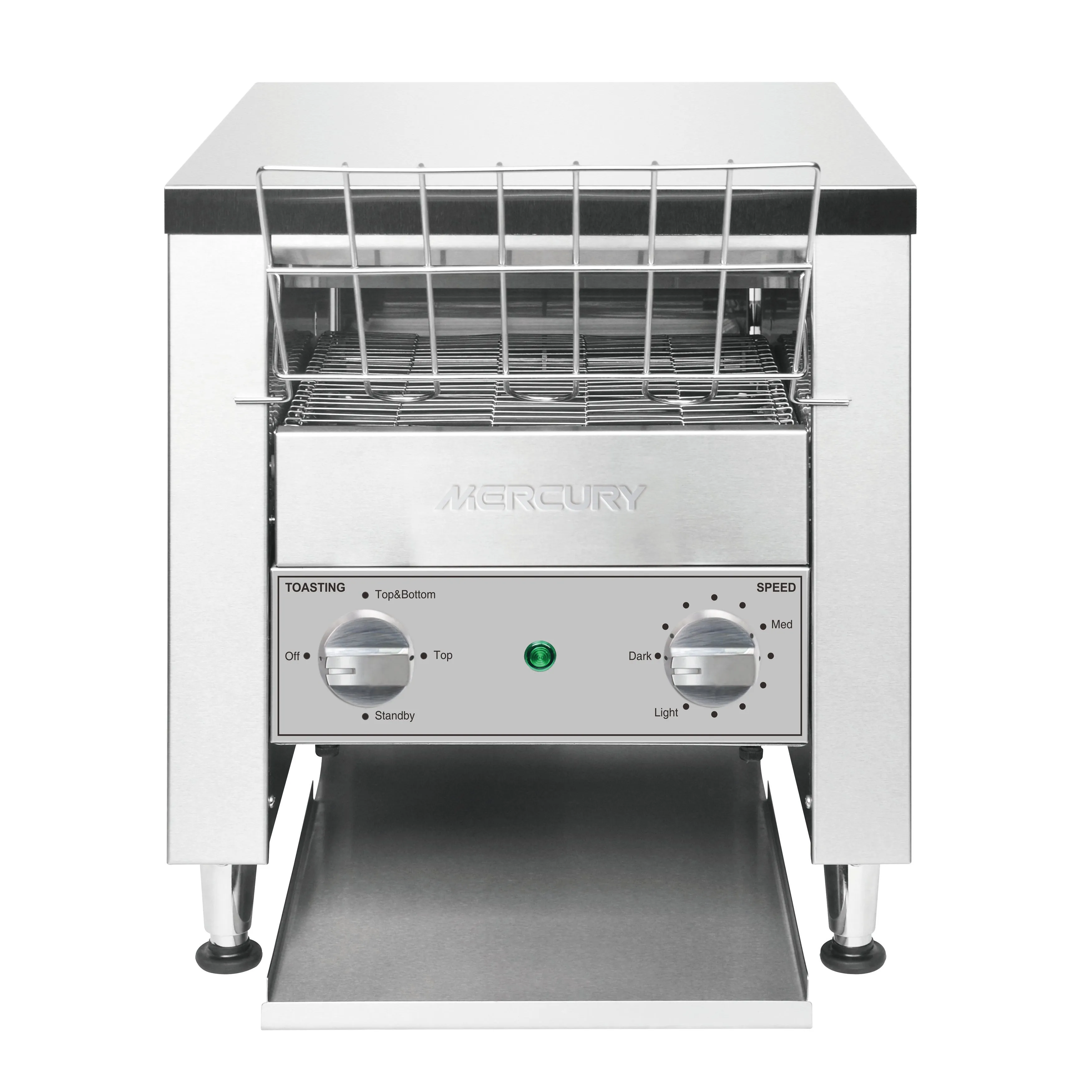 MEC-D-A-2 Mercury 2 slice conveyor toaster