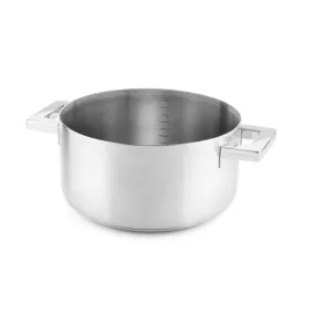 Mepra Stile by Pininfarina casserole two handles diam. 22 cm. stainless steel