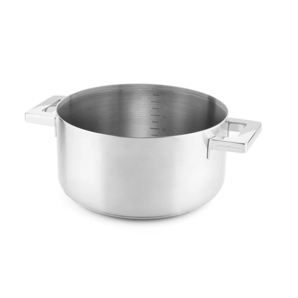 Mepra Stile by Pininfarina casserole two handles diam. 22 cm. stainless steel