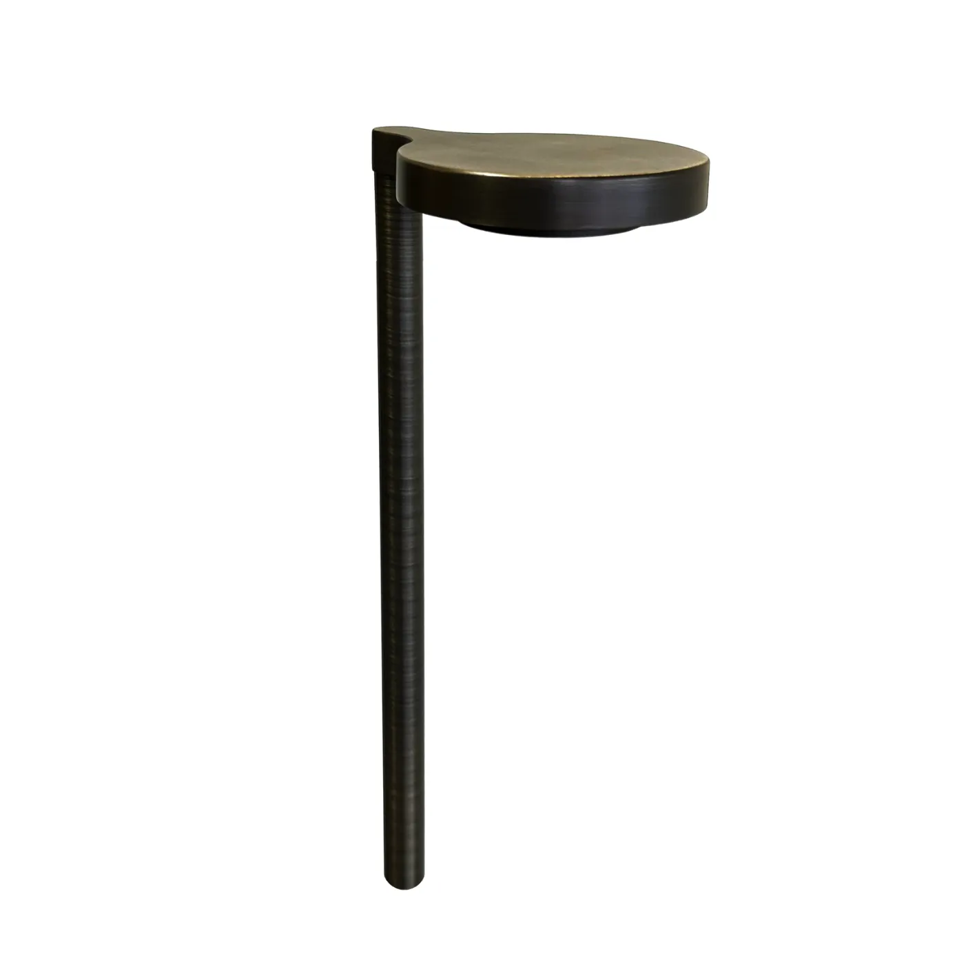 Meridianne Cast Brass Contemporary Pathway Light Natural Bronze