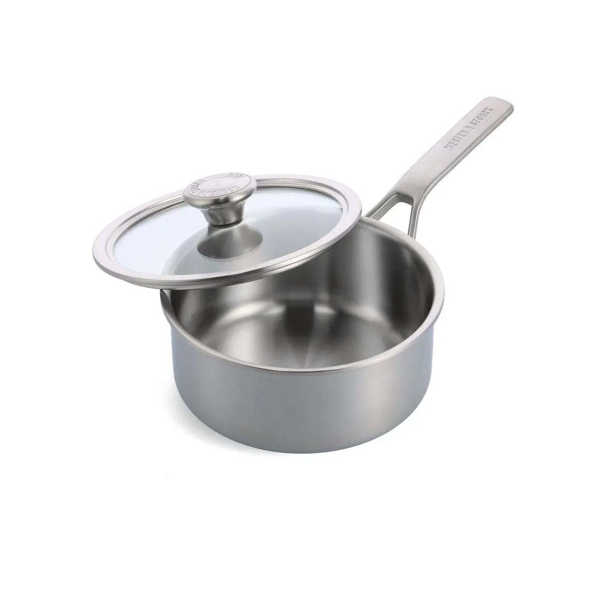 Merten & Storck Stainless Steel 1.5-Quart Saucepan with Lid