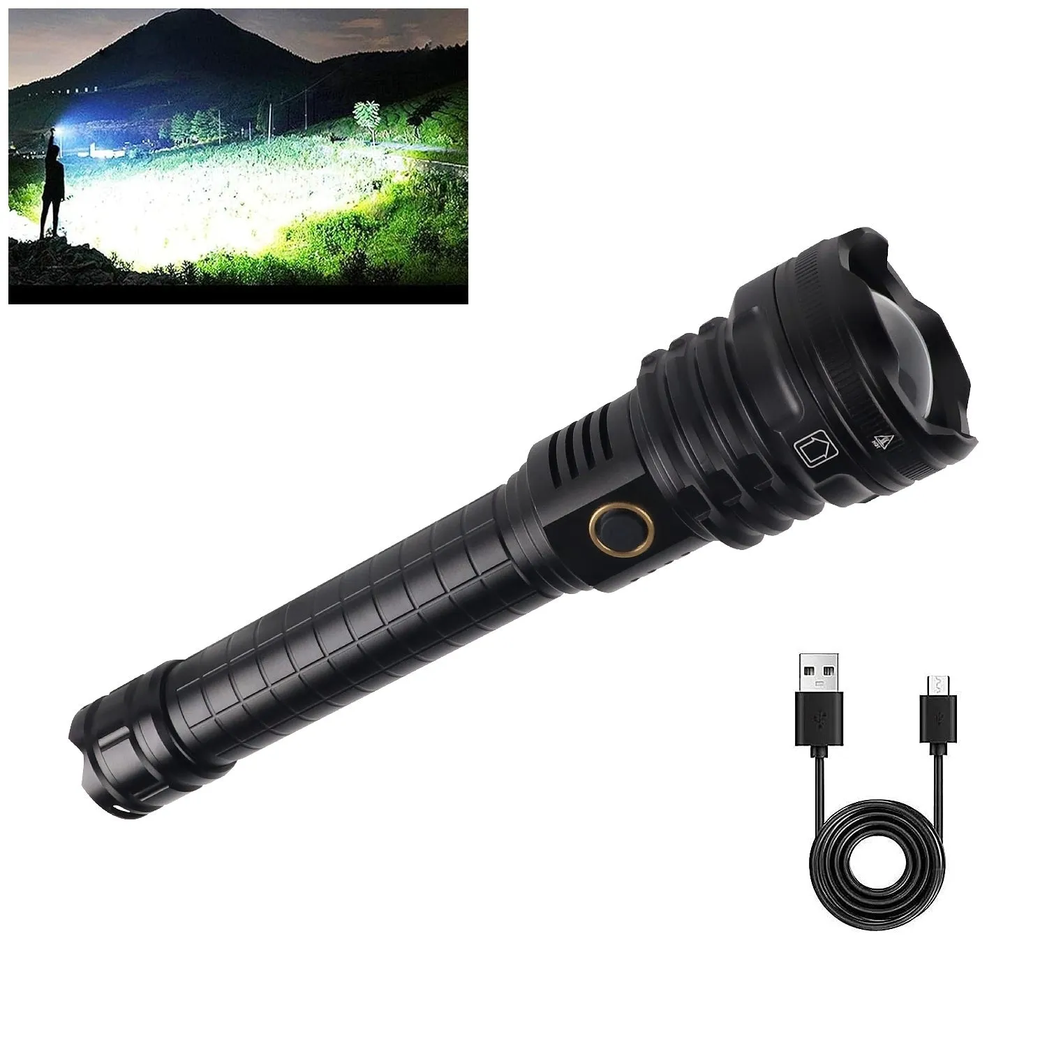 MilitaryKart LED Flashlights: Powerful and Bright Flashlight for Everyday, Camping and Outdoor Usage