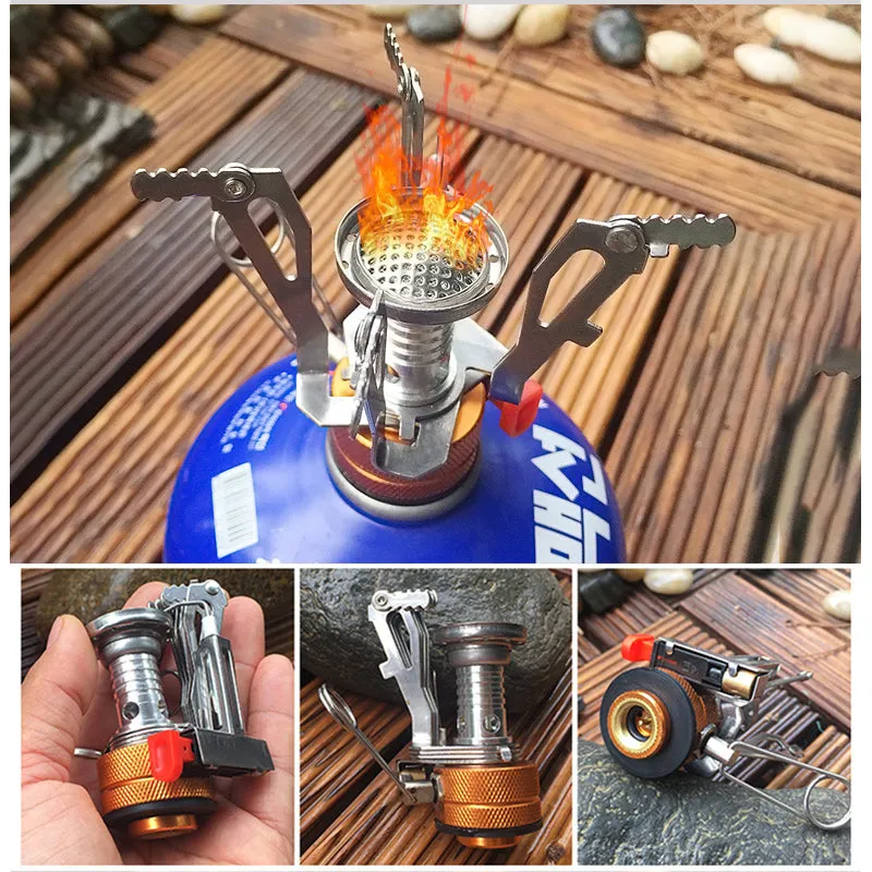 Mini Foldable Outdoor Camping Gas Stove