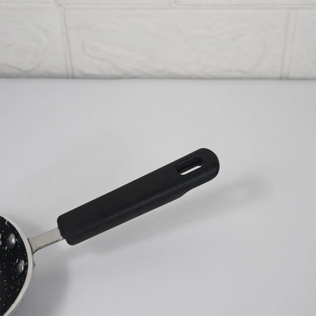 Mini Non Stick Marble Coated Black One Egg Frying Pan