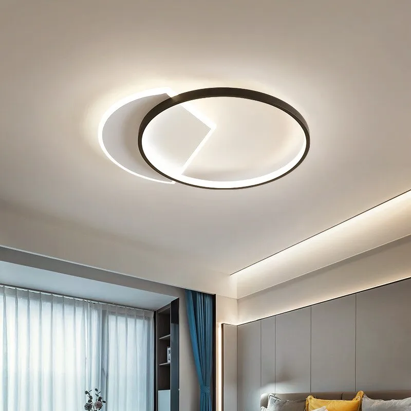 Modern Led Chandeliers Lighting fixtures Indoor Ceiling lamp for Living room Bedroom Dining Kitchen Lustre Gold Black