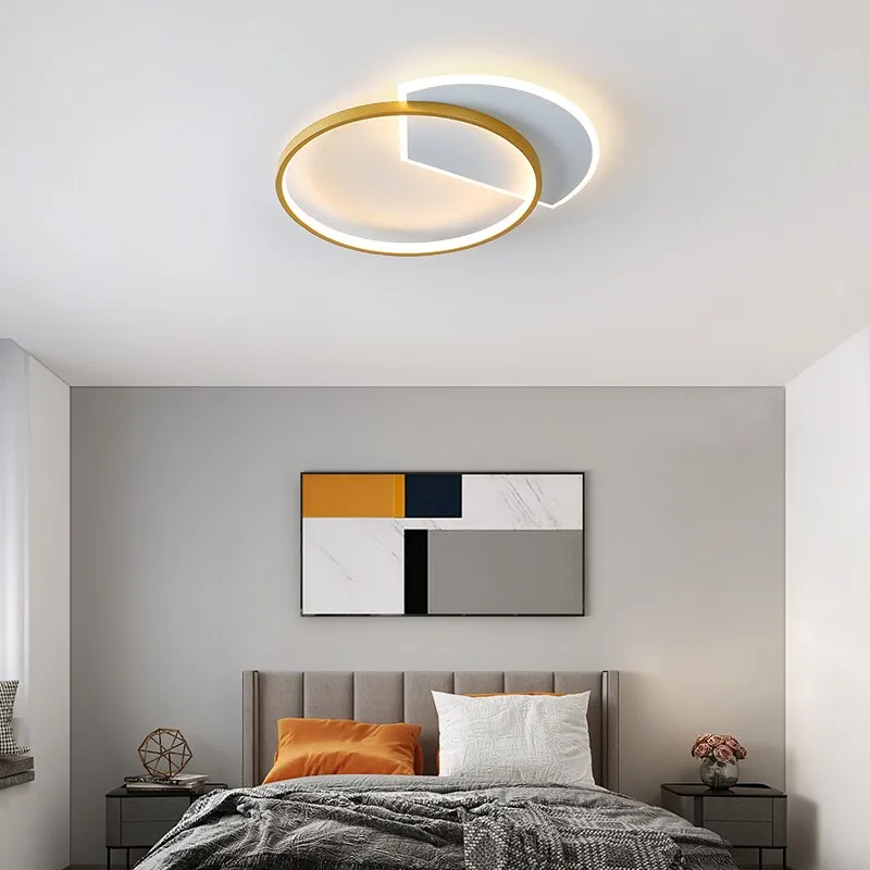 Modern Led Chandeliers Lighting fixtures Indoor Ceiling lamp for Living room Bedroom Dining Kitchen Lustre Gold Black