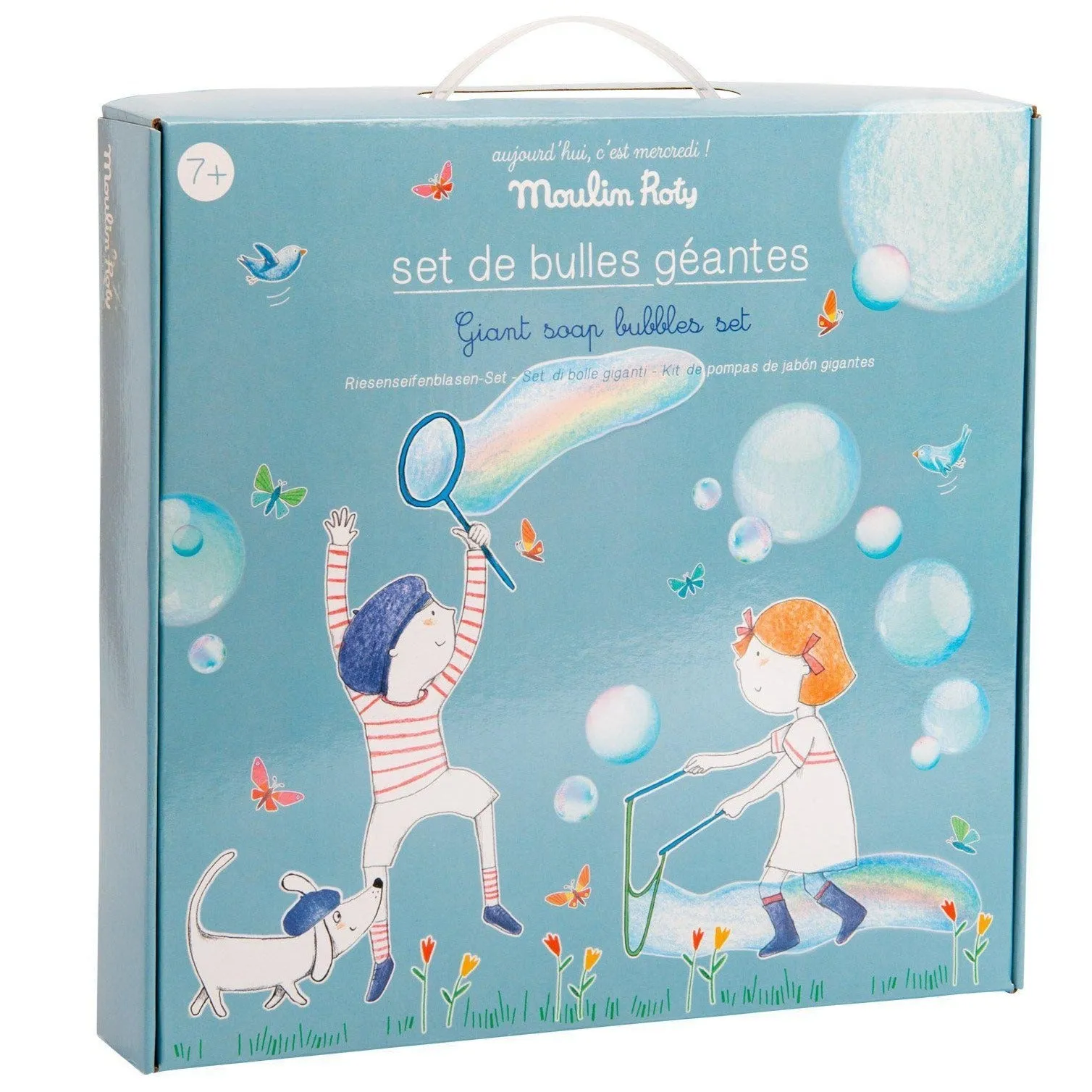 Moulin Roty - Giant soap bubbles set