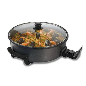 Multifunctional Electric Saucepan Sogo PIZSS10105 Ø 42 cm 1500W Black