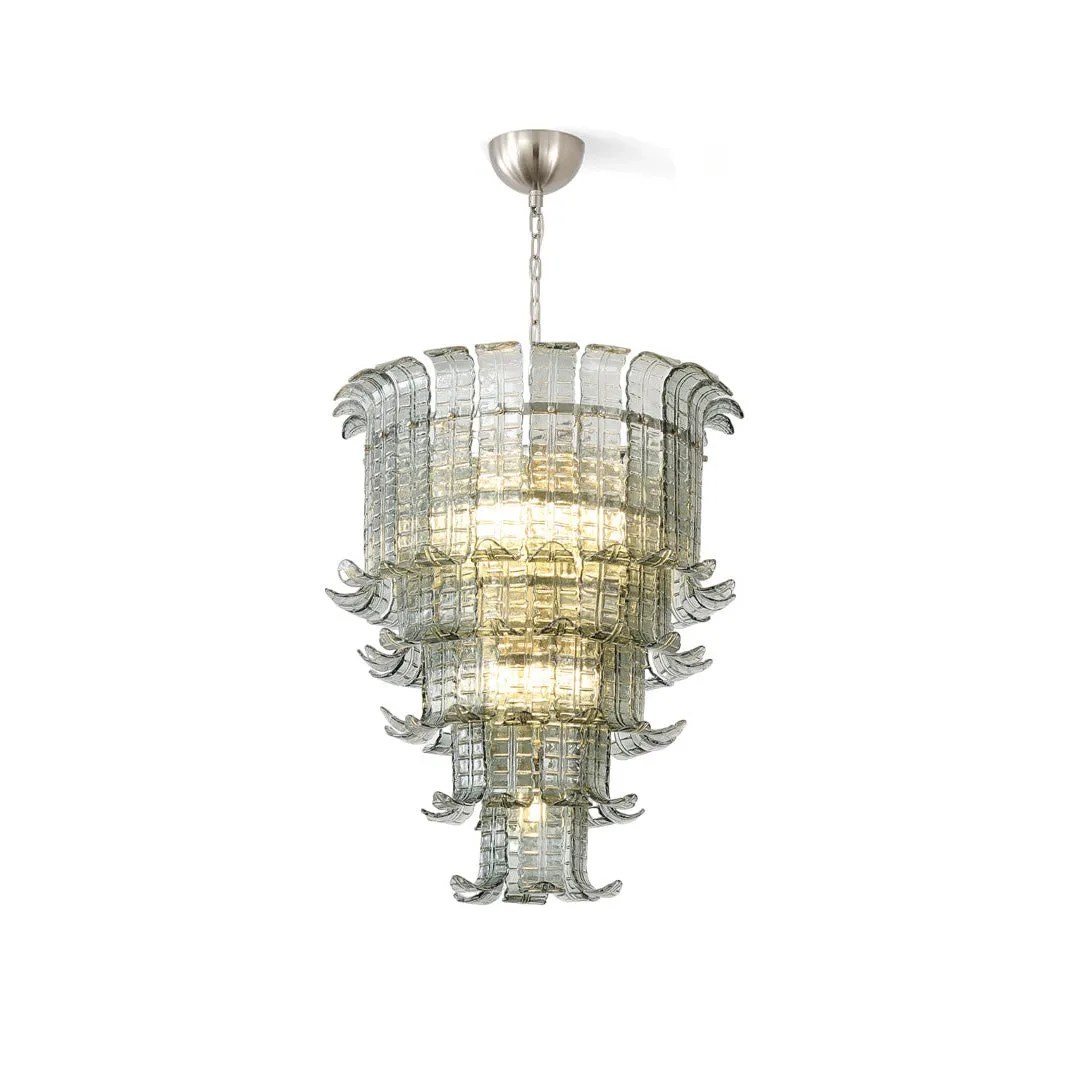 Murano Cascade Glass Chandeliers